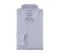 OLYMP Hemden Herren Slim Fit Langarm Jersey Weiß, 43