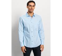 OLYMP Herren Freizeithemd Langarm Casual,Faux Uni,059 Casual 22,01 Kent-Kragen,bleu 11,XXL