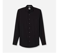 OLYMP Level Five, Business Hemd, body fit, Schwarz, Extra langer Arm, Kent, 38 (0767696838)