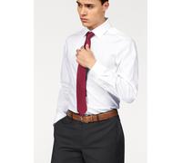 Herren Langarm Hemd "Level Five Body Fit" Weiss Gr.40