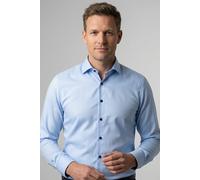OLYMP Level Five Body fit Hemd Langarm Stretch Twill hellblau