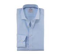 OLYMP Herren Oberhemd Langarm Level Five,Römer Streifen,366 Level 5 Body fit (15.05.2015 - F16),16 Royal Kent,bleu 11,43