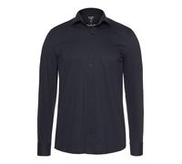 OLYMP Herren Businesshemd Langarm Level.Five.Body.fit,Single Jersey,Body fit,New York Kent,Marine 18,42