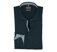 Businesshemd OLYMP "Luxor comfort fit", Herren, Gr. 39, N-Gr, kobalt, Web, Obermaterial: 100% Baumwolle, comfort fit, Hemden (57485763-39) kobalt