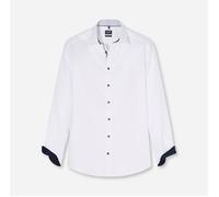 OLYMP Luxor Modern Fit Hemd extra langer Arm weiss