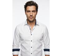 OLYMP Luxor Modern Fit Hemd extra langer Arm weiss