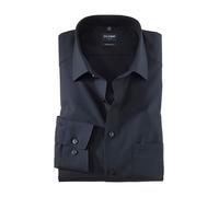 Businesshemd OLYMP "Luxor modern fit", Herren, Gr. 40, N-Gr, blau (kobaltblau), Web, Obermaterial: 100% Baumwolle, Hemden (89402952-40) kobaltblau
