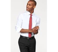 OLYMP Luxor Businesshemd Modern Fit Weiß - Größe 44 Weiß 44