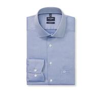 OLYMP Herren Oberhemd Langarm Luxor,Faux Uni,470 Modern Fit 26,19 Global Kent,royal 19,46