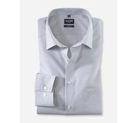 OLYMP Luxor Hemd Modern Fit Grau - Größe 48 Grau 48