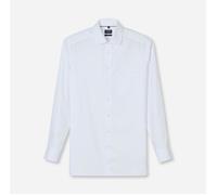 OLYMP Hemd Herren Slim Fit Langarm Baumwolle Weiß, 48