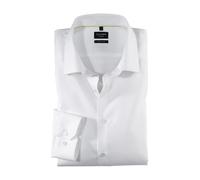 OLYMP Herren Oberhemd Langarm No.Six,Twill,super Slim,Urban Kent,Weiss 00,38