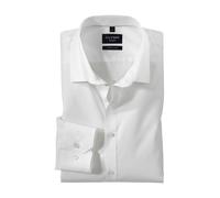 Businesshemd OLYMP "No. Six super slim", Herren, Gr. 39, N-Gr, beige (hellbeige), Web, Obermaterial: 97% Baumwolle, 3% Elastolefin, slim fit, Hemden (18305402-39) hellbeige