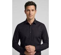 Businesshemd OLYMP "No. Six super slim" Gr. 40, N-Gr, schwarz Herren Hemden Langarm (73634922-40)