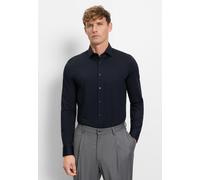 OLYMP Hemd Herren Slim Fit Langarm Jersey blau, 40