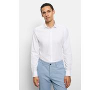 OLYMP Hemd Herren Slim Fit Langarm Baumwoll-Stretch weiß, 41