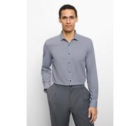 Businesshemd OLYMP "OLYMP Level Five 24/Seven, body fit, Modern Kent", Herren, Gr. 42, Normaler Arm, marine, 86% Polyamid, 14% Elasthan, Hemden (89128527-42) marine