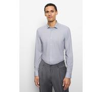 Businesshemd OLYMP "OLYMP Level Five 24/Seven, body fit, Modern Kent", Jungen, Gr. 38, Normaler Arm, silbergrau, 86% Polyamid, 14% Elasthan, Hemden (20659044-38) silbergrau