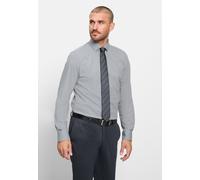 Businesshemd OLYMP "OLYMP Level Five 24/Seven, Body Fit, Modern Kent mit extra langem Arm", Herren, Gr. 42, Normaler Arm, grün, 64% Baumwolle, 27% Polyester, 9% Elasthan, Hemden (97368946-42) grün