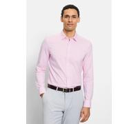 Businesshemd OLYMP "OLYMP Level Five 24/Seven, body fit, New York Kent", Herren, Gr. 38, Normaler Arm, hellrosé, 92% Baumwolle, 8% Elasthan, Hemden (93732862-38) hellrosé