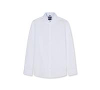 OLYMP Level Five Body fit Hemd Langarm Twill Stretch weiß