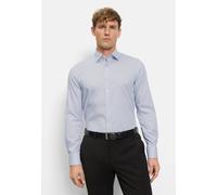 Businesshemd OLYMP "OLYMP Level Five, body fit, Kent", Herren, Gr. 41, Normaler Arm, silbergrau, 97% Baumwolle, 3% Elastolefin, Hemden (77719227-41) silbergrau