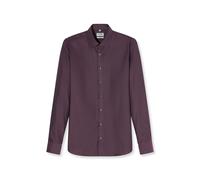 Businesshemd OLYMP "OLYMP Level Five, body fit, Kent", Herren, Gr. 42, Normaler Arm, mauve, 97% Baumwolle, 3% Elastolefin, Hemden (56690128-42) mauve