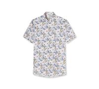 Businesshemd OLYMP "OLYMP Level Five, body fit, Kent", Herren, Gr. 42, Normaler Arm, weiß, 97% Baumwolle, 3% Elastolefin, Hemden (55370101-42) weiß