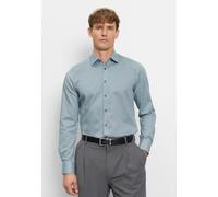 OLYMP Hemd Herren Slim Fit Langarm Baumwoll-Stretch blau, 43