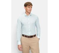 Businesshemd OLYMP "OLYMP Level Five, body fit, Modern Kent", Herren, Gr. 40, Normaler Arm, hellgrün, 97% Baumwolle, 3% Elastolefin, Hemden Businesshemd (56519406-40)