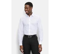 OLYMP Herren Businesshemd Langarm Level.Five.Body.fit,Einfarbig,Body fit,New York Kent-2,Weiss 00,38