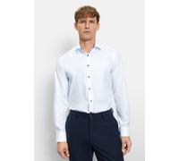 OLYMP Herren Oberhemd Langarm 216014,Twill,366 Level 5 Body fit (15.05.2015 - F16),New York Kent-2,Weiss 00,40