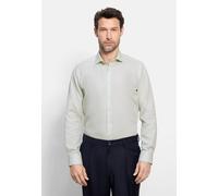 Businesshemd OLYMP "OLYMP Level Five, Body Fit, Royal Kent", Herren, Gr. 38, Normaler Arm, beige (hellgrün), 100% Baumwolle, Hemden (86251738-38) hellgrün