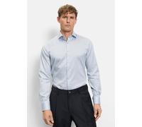 OLYMP Hemd Level Five Body-Fit Royal Kent silbergrau Gr. 39 100% Baumwolle