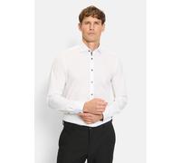 OLYMP Hemd Herren Slim Fit Extra langer Arm Baumwoll-Stretch weiß, 41