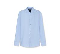 OLYMP Level Five Body fit Hemd Langarm Stretch Twill hellblau