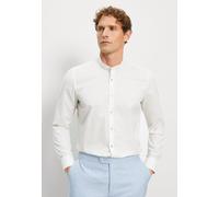 OLYMP Hemd Herren Slim Fit Langarm Baumwolle weiß, 45