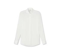 Businesshemd OLYMP "OLYMP Level Five Soirée, body fit, Hochzeitshemd, Haifisch", Herren, Gr. 42, Normaler Arm, hellbeige, 97% Baumwolle, 3% Elastolefin, Hemden (23895237-42) hellbeige