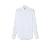 OLYMP Smokinghemd Herren Slim Fit Umschlagmanschetten,Extra langer Arm Baumwoll-Stretch weiß, 40