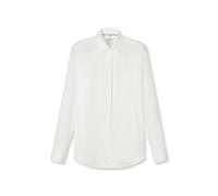 Businesshemd OLYMP "Level Five body fit", Herren, Gr. 42, N-Gr, beige (hellbeige), Web, Obermaterial: 97% Baumwolle, 3% Elastolefin, körpernah, Umschlagmanschette, Hemden Businesshemd (50575349-42)