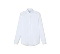 Businesshemd OLYMP "OLYMP Level Five Soirée, body fit, Hochzeitshemd, Royal Kent", Herren, Gr. 41, Normaler Arm, weiß, 97% Baumwolle, 3% Elastolefin, Hemden (82632459-41) weiß