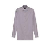 Businesshemd OLYMP "OLYMP Luxor 24/Seven, comfort fit, New Kent", Herren, Gr. 42, Normaler Arm, aubergine, 64% Baumwolle, 27% Polyester, 9% Elasthan, Hemden (94930735-42) aubergine