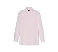 Businesshemd OLYMP "OLYMP Luxor 24/Seven, comfort fit, New Kent", Herren, Gr. 45, Normaler Arm, rosé, 64% Baumwolle, 27% Polyester, 9% Elasthan, Hemden (83016858-45) rosé