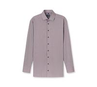 OLYMP Luxor 24/Seven, atmungsaktives Stretch Hemd, modern fit, Bordeaux, Kent, 46 (1230243746)
