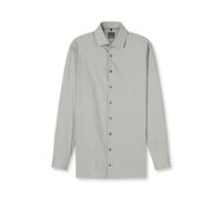 Businesshemd OLYMP "OLYMP Luxor 24/Seven, modern fit, Businesshemd, Global Kent", Jungen, Gr. 45, Normaler Arm, mint, 64% Baumwolle, 27% Polyester, 9% Elasthan, Hemden (88250453-45) mint