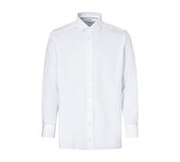 Businesshemd OLYMP "OLYMP Luxor 24/Seven, modern fit, Global Kent", Jungen, Gr. 37, Normaler Arm, weiß, 64% Baumwolle, 27% Polyester, 9% Elasthan, Hemden (85543753-37) weiß