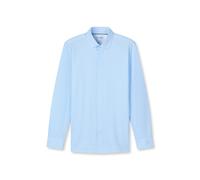 OLYMP Luxor 24/Seven, atmungsaktives Stretch Hemd aus Jersey, modern fit, Blau, Kent, 40 (1231841140)