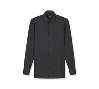 OLYMP Herren Businesshemd Langarm Luxor.24.Seven,Single Jersey,modern fit,New Kent,anthrazit 67,40