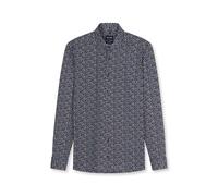 OLYMP Luxor 24/Seven Modern Fit Jerseyhemd marine, Bedruckt