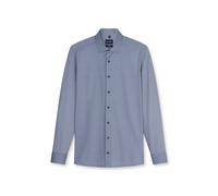 OLYMP Luxor 24/Seven Modern Fit Jerseyhemd marine, Bedruckt